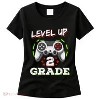 2nd Grade Level Up Back To School Unlocked Second Grade Women's T-Shirt thumb 0