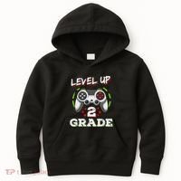 2nd Grade Level Up Back To School Unlocked Second Grade Kids Hoodie thumb 0