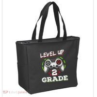 2nd Grade Level Up Back To School Unlocked Second Grade Tote Bag thumb 2