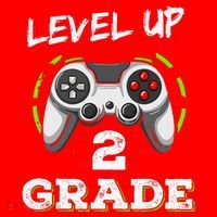 2nd Grade Level Up Back To School Unlocked Second Grade Santa Hat thumb 1