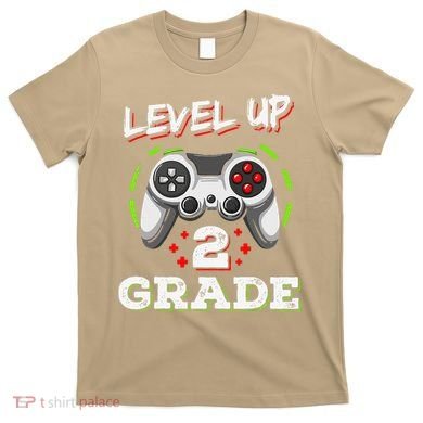 2nd Grade Level Up Back To School Unlocked Second Grade T-Shirt