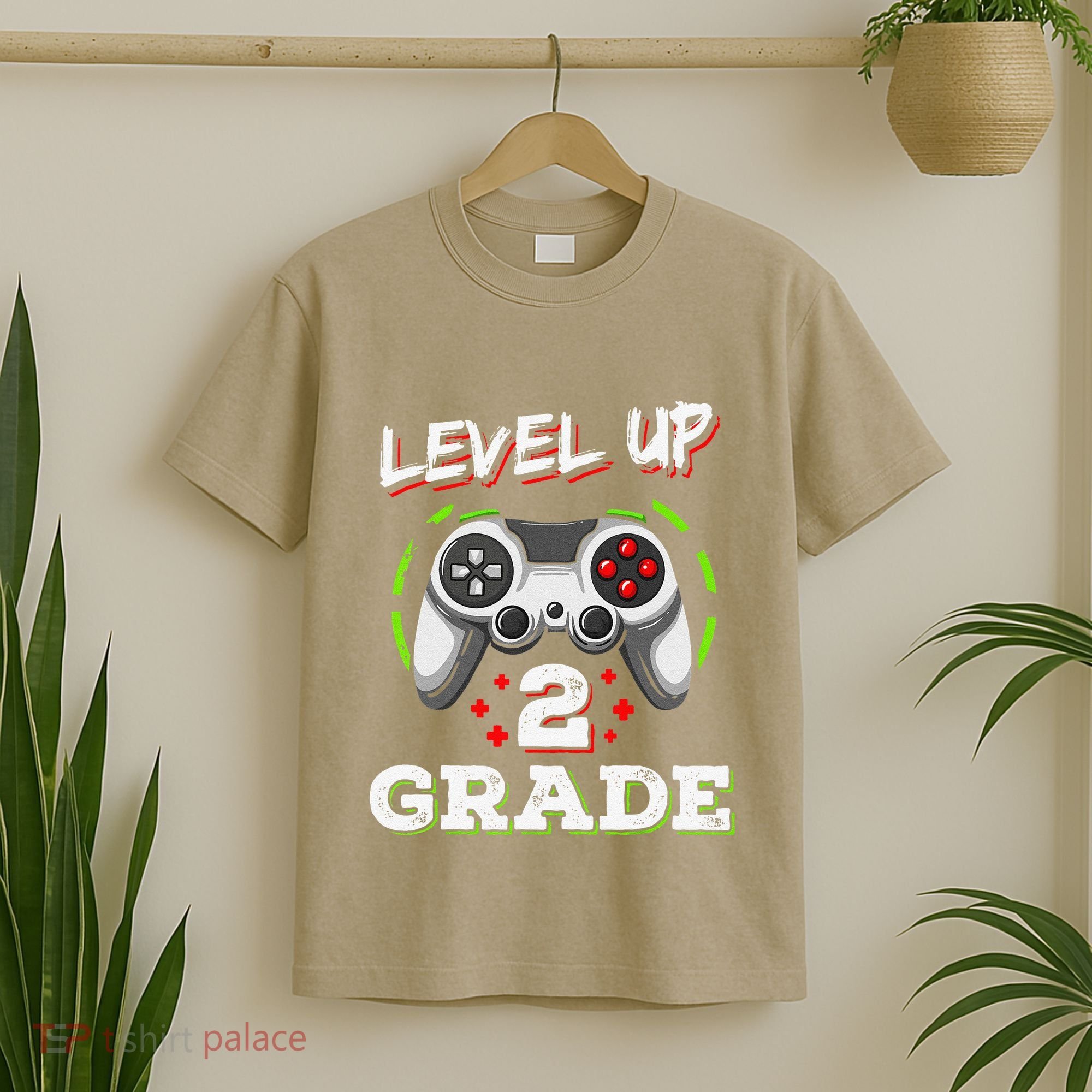 2nd Grade Level Up Back To School Unlocked Second Grade T-Shirt