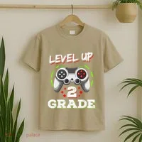 2nd Grade Level Up Back To School Unlocked Second Grade T-Shirt thumb 2