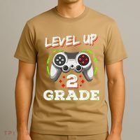 2nd Grade Level Up Back To School Unlocked Second Grade T-Shirt thumb 3