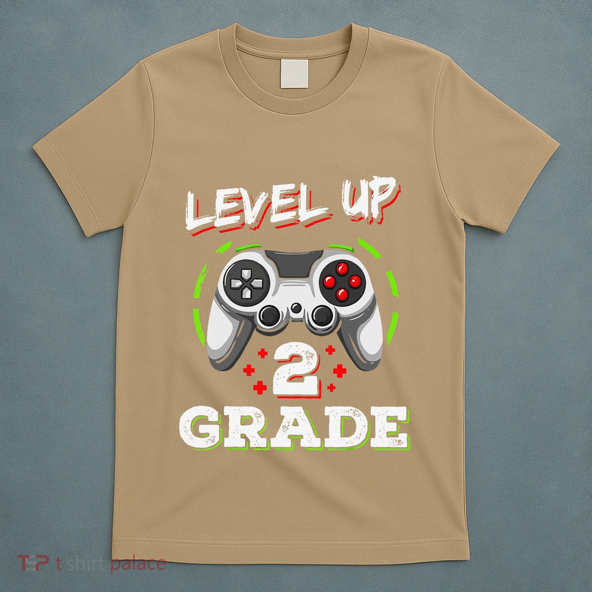 2nd Grade Level Up Back To School Unlocked Second Grade T-Shirt