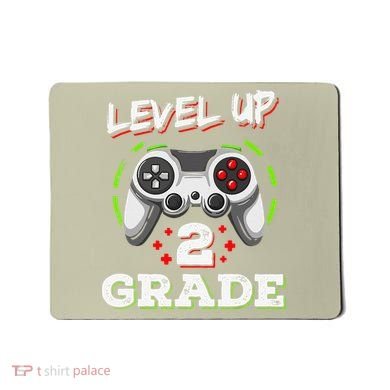 2nd Grade Level Up Back To School Unlocked Second Grade Mousepad