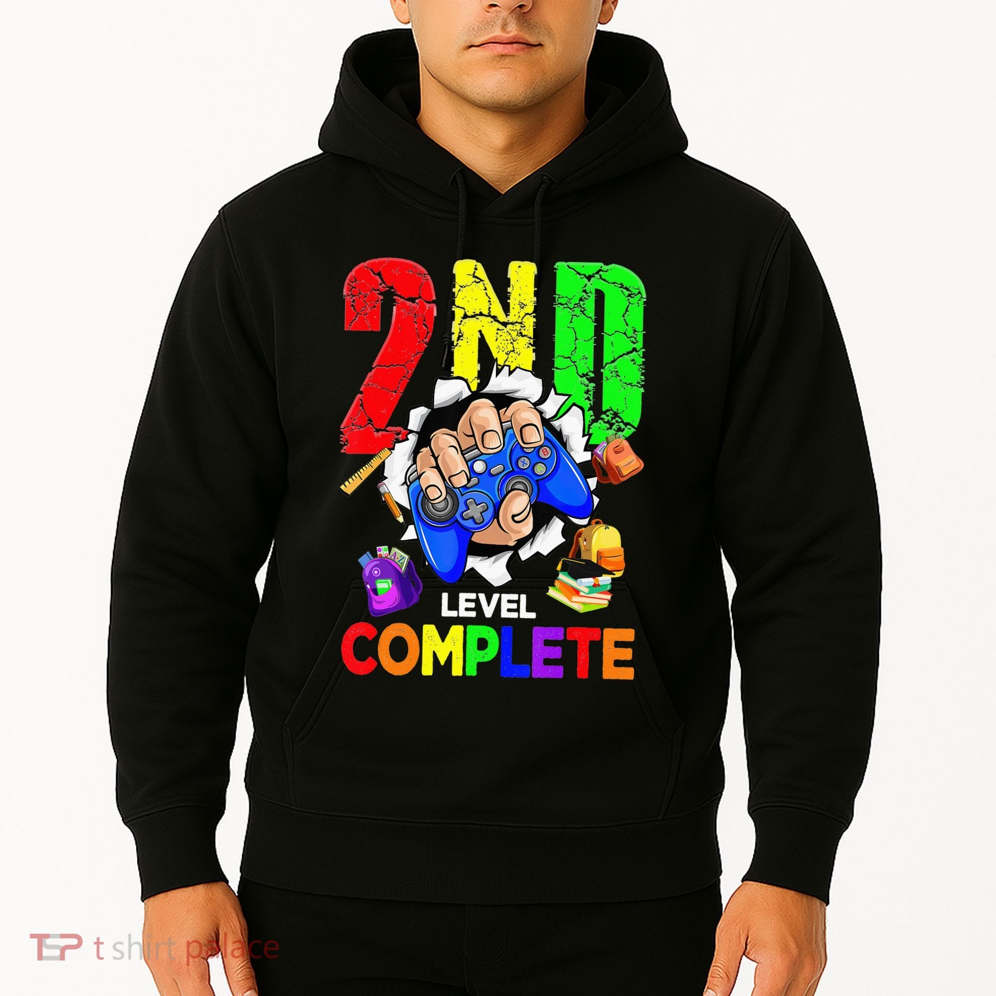 2Nd Grade Level Complete Graduation Last Day Of School Hoodie