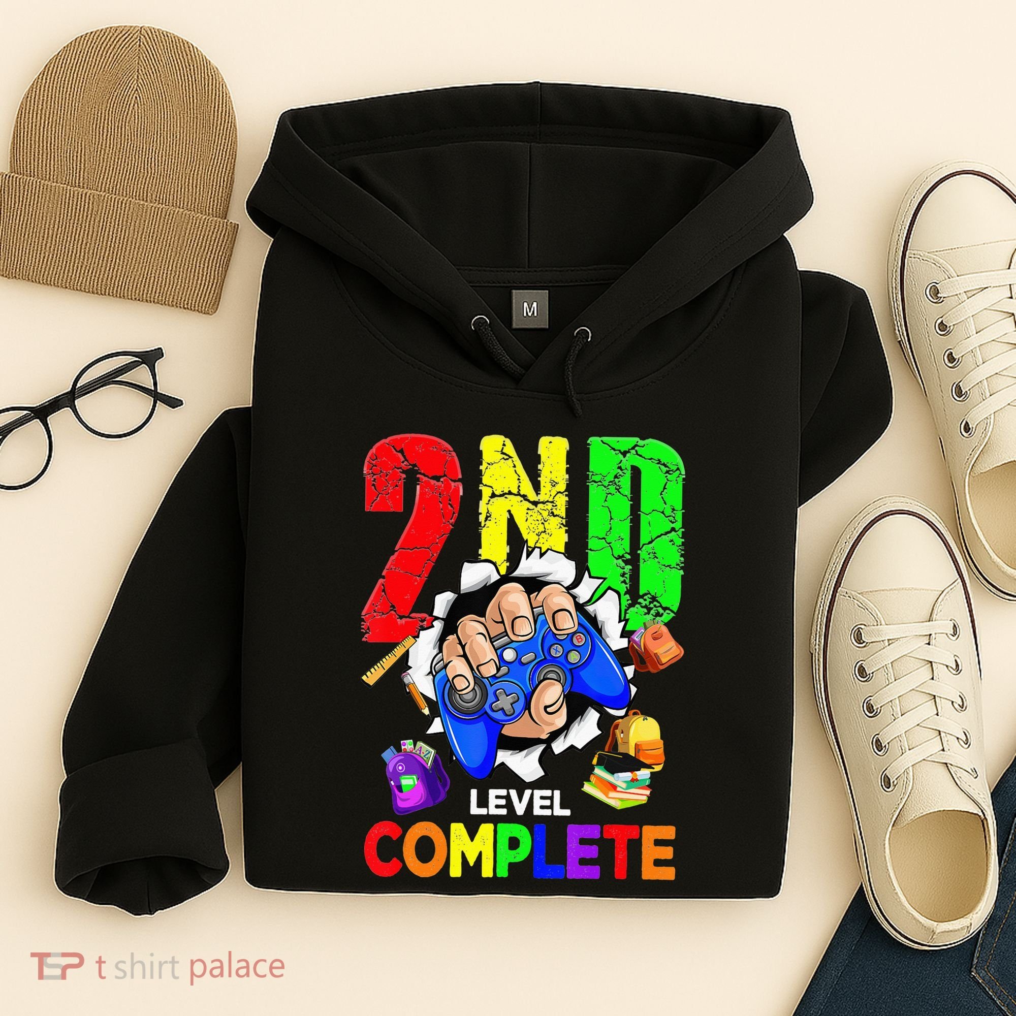 2Nd Grade Level Complete Graduation Last Day Of School Hoodie
