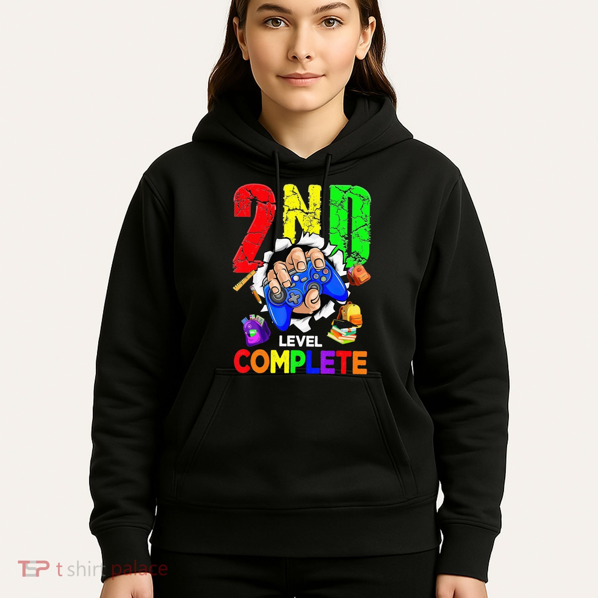 2Nd Grade Level Complete Graduation Last Day Of School Hoodie
