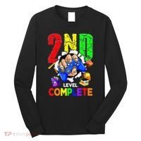2Nd Grade Level Complete Graduation Last Day Of School Long Sleeve Shirt thumb 0