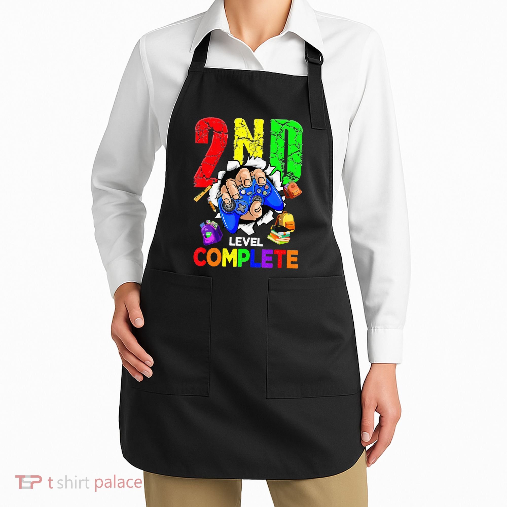 2Nd Grade Level Complete Graduation Last Day Of School Apron