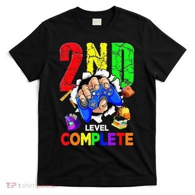 2Nd Grade Level Complete Graduation Last Day Of School T-Shirt