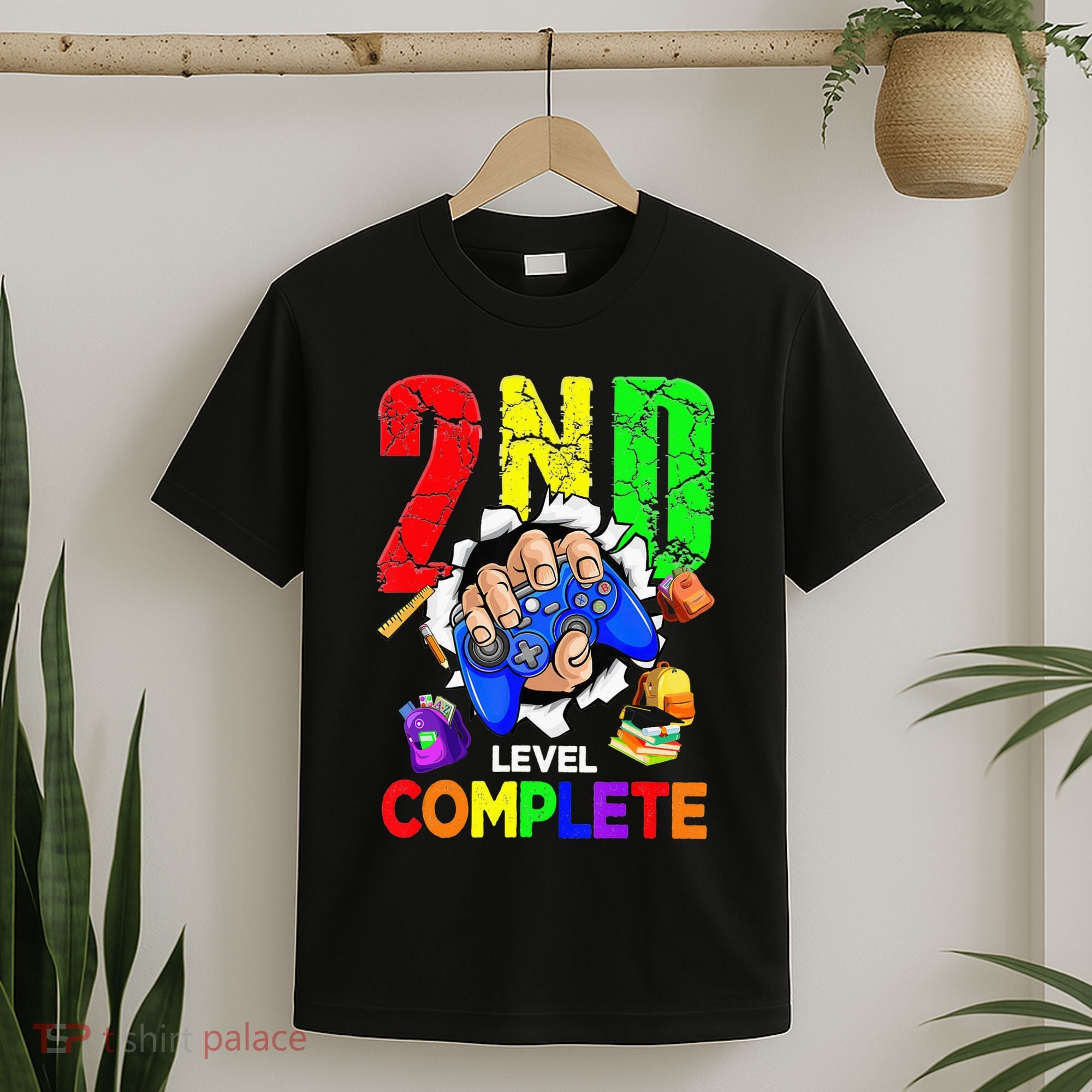 2Nd Grade Level Complete Graduation Last Day Of School T-Shirt