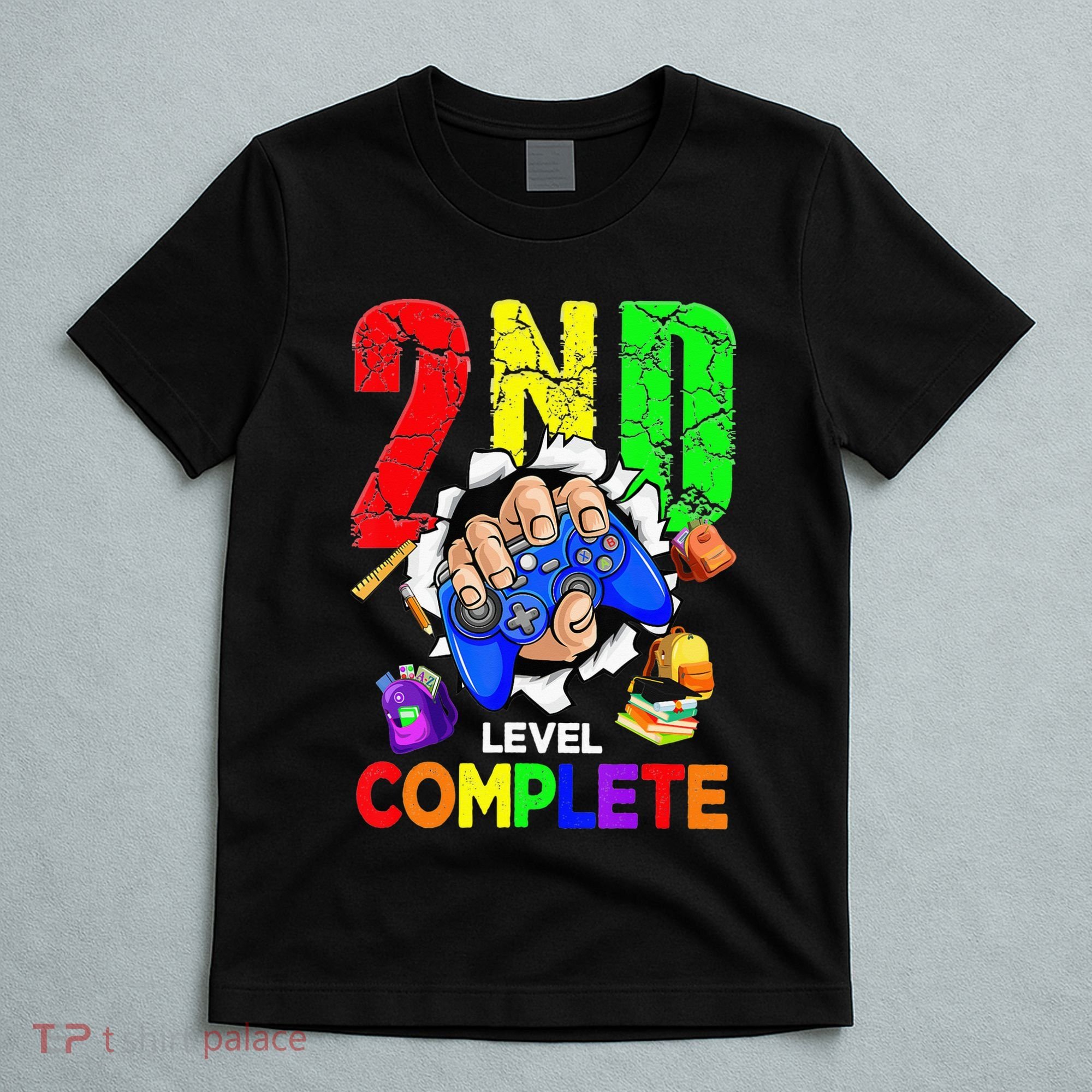 2Nd Grade Level Complete Graduation Last Day Of School T-Shirt