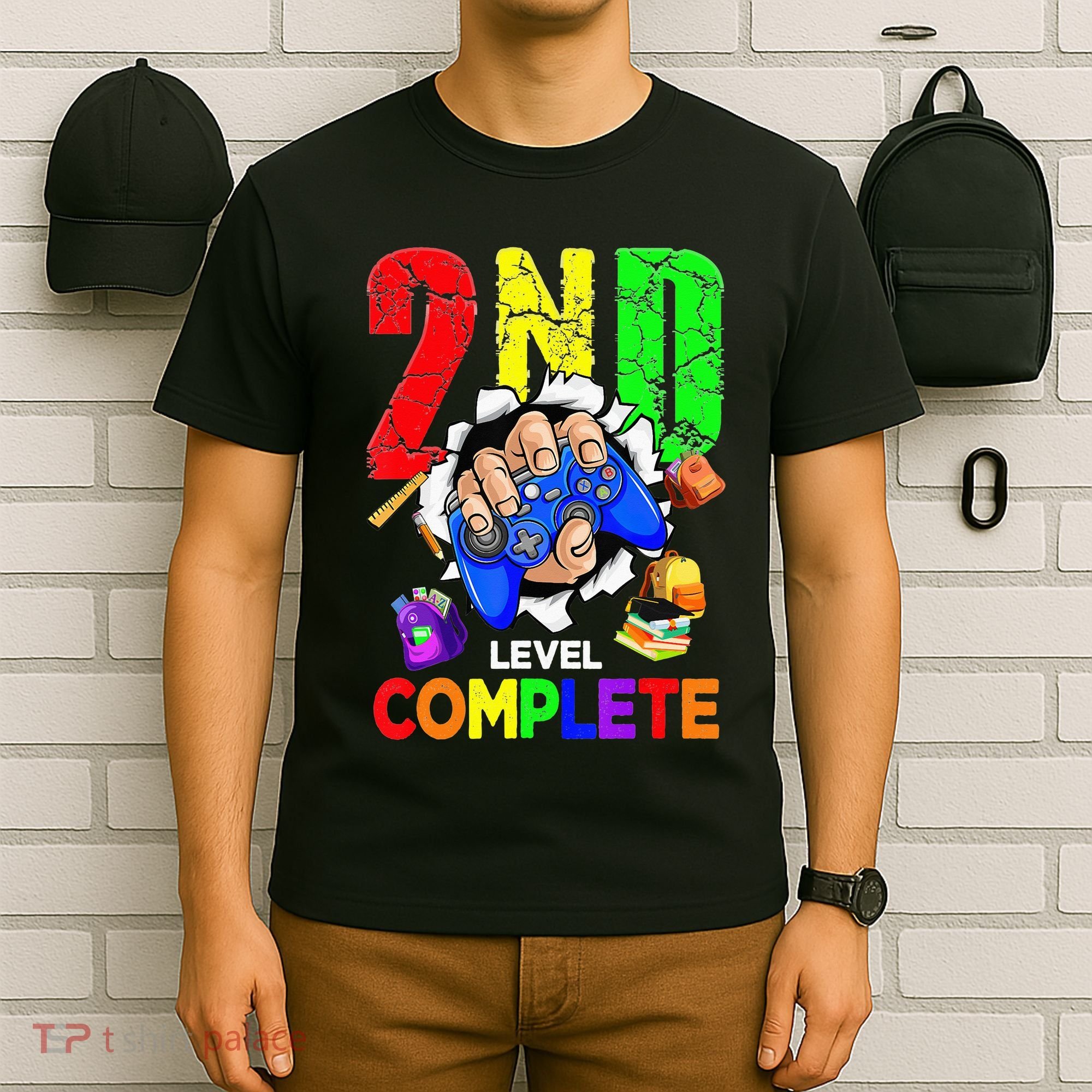 2Nd Grade Level Complete Graduation Last Day Of School T-Shirt