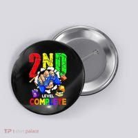 2Nd Grade Level Complete Graduation Last Day Of School Button thumb 0