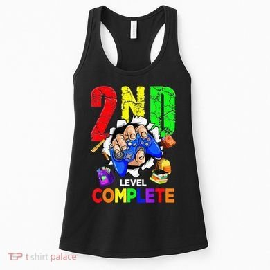 2Nd Grade Level Complete Graduation Last Day Of School Women's Tank Top