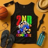 2Nd Grade Level Complete Graduation Last Day Of School Tank Top thumb 4