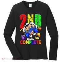 2Nd Grade Level Complete Graduation Last Day Of School Women's Long Sleeve Shirt thumb 0