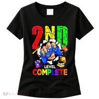 2Nd Grade Level Complete Graduation Last Day Of School Women's T-Shirt thumb 0