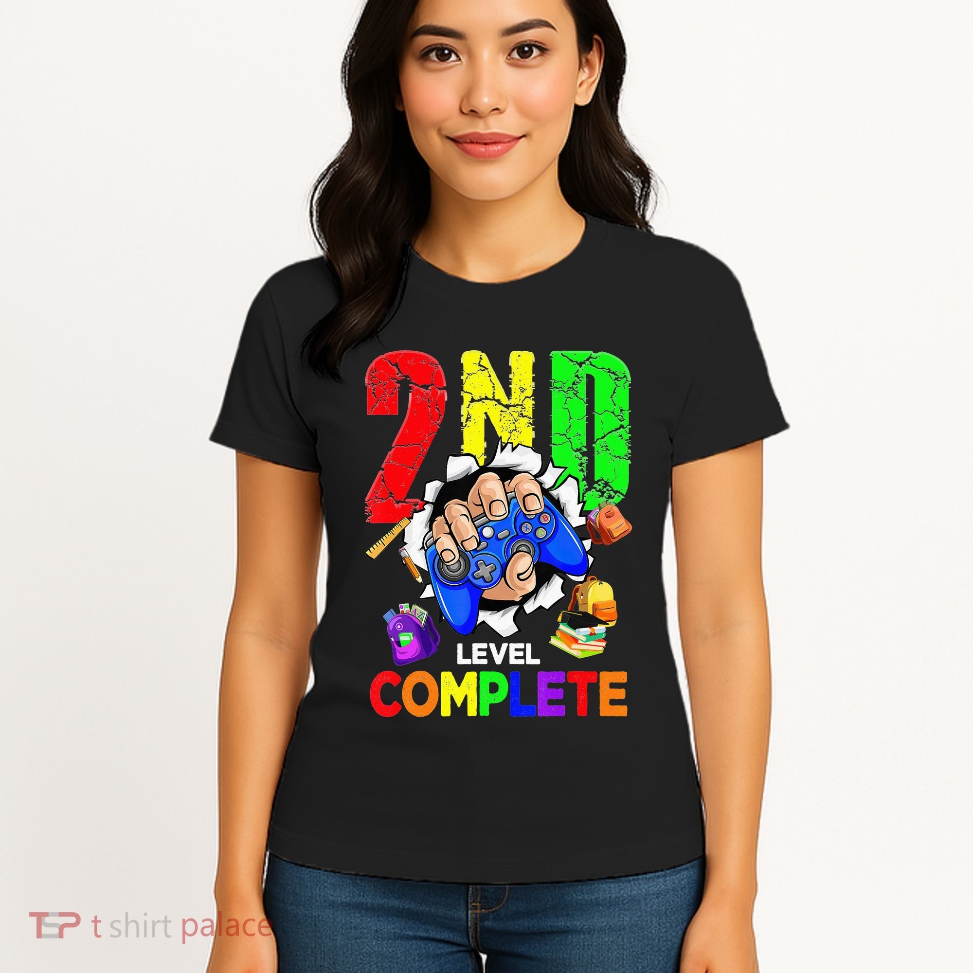 2Nd Grade Level Complete Graduation Last Day Of School Women's T-Shirt