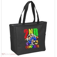 2Nd Grade Level Complete Graduation Last Day Of School Tote Bag thumb 2