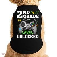 2Nd Grade Level Unlocked Video Game Team Second Grade Gift Doggie Tank thumb 0
