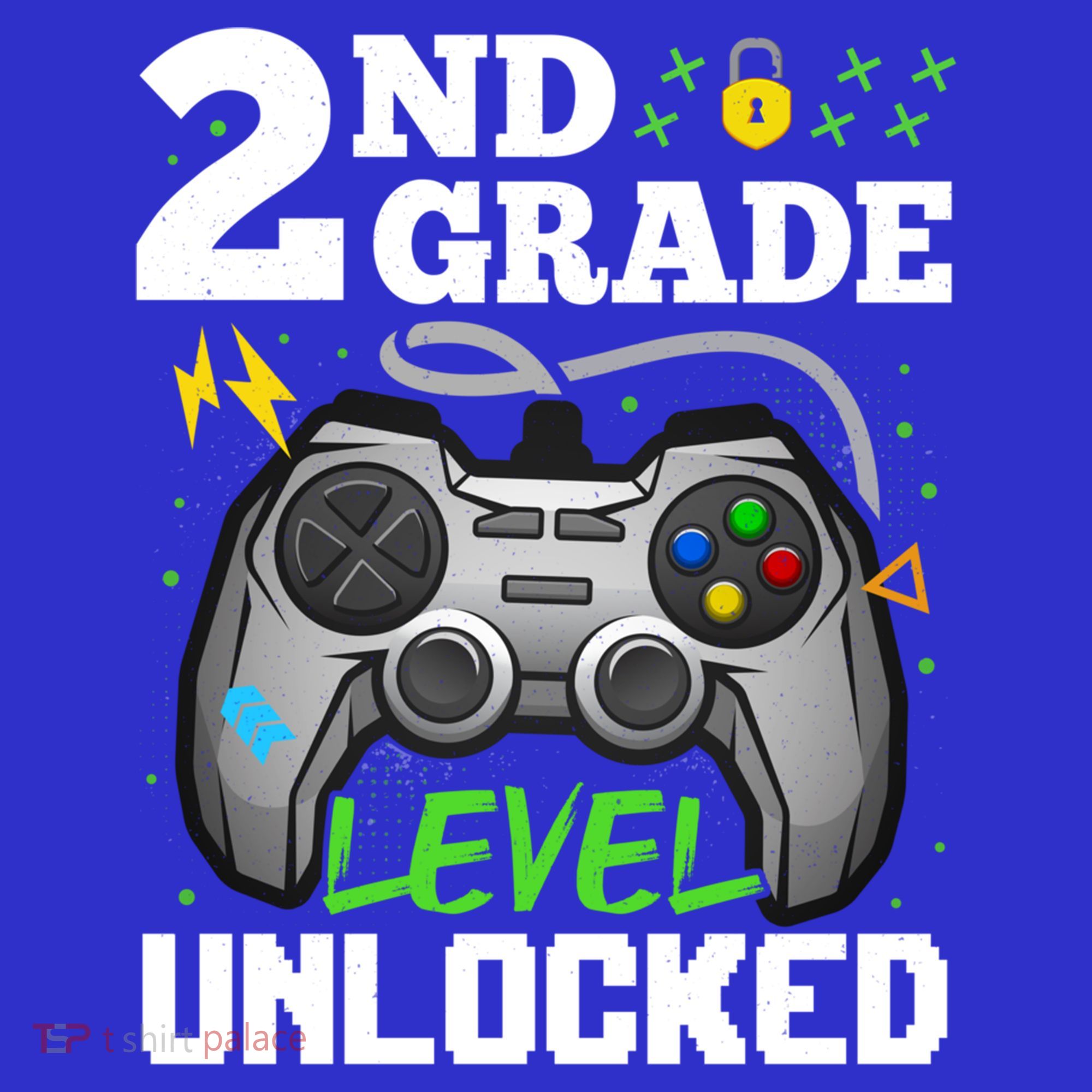 2Nd Grade Level Unlocked Video Game Team Second Grade Gift Mousepad