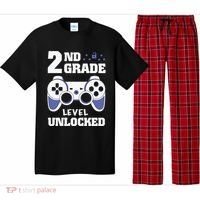 2Nd Grade Level Unlocked Video Gamers First Day Of School Funny Gift Pajama Set thumb 0