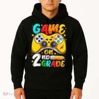 2Nd Grade Level Unlocked Game On 2Nd Grade Back To School Hoodie thumb 2