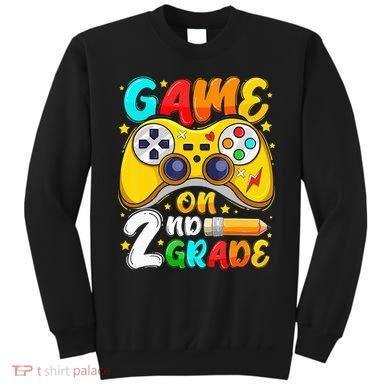 2Nd Grade Level Unlocked Game On 2Nd Grade Back To School Sweatshirt