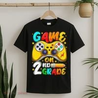 2Nd Grade Level Unlocked Game On 2Nd Grade Back To School T-Shirt thumb 2