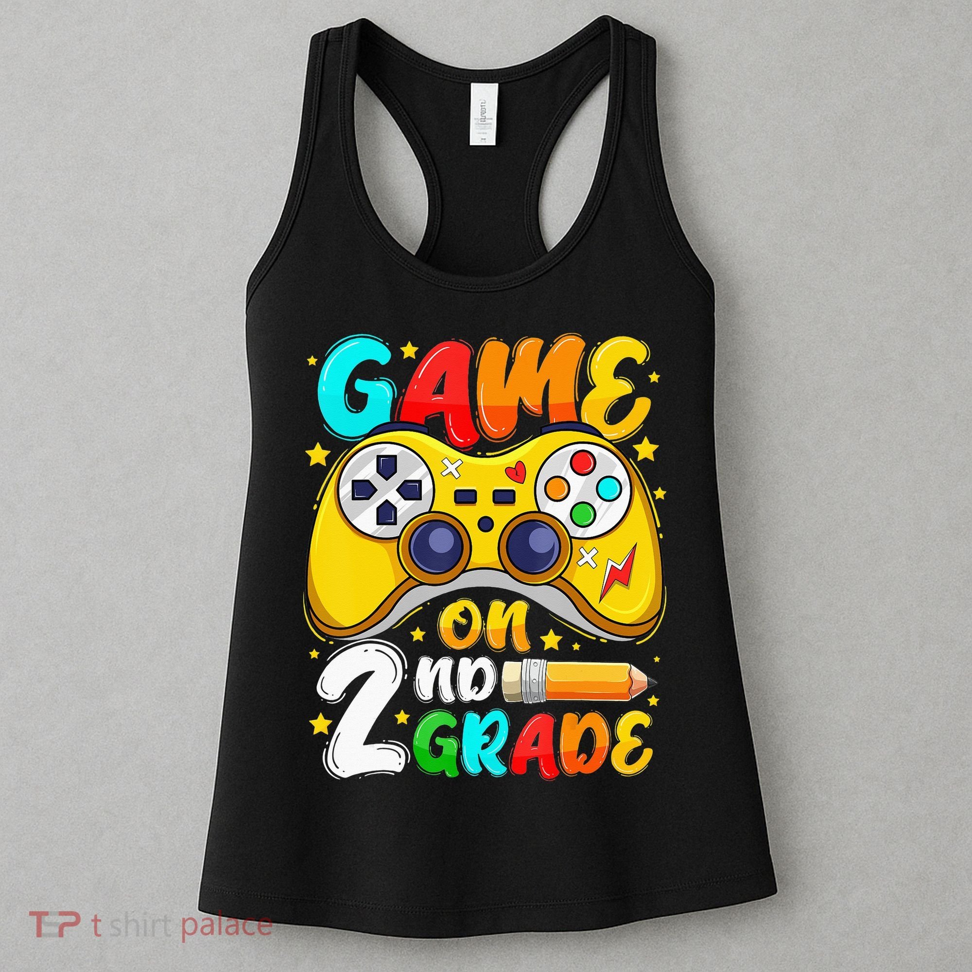 2Nd Grade Level Unlocked Game On 2Nd Grade Back To School Women's Tank Top