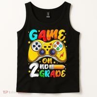 2Nd Grade Level Unlocked Game On 2Nd Grade Back To School Tank Top thumb 2