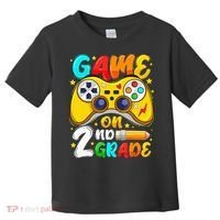 2Nd Grade Level Unlocked Game On 2Nd Grade Back To School Toddler T-Shirt thumb 0