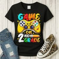 2Nd Grade Level Unlocked Game On 2Nd Grade Back To School Women's T-Shirt thumb 3