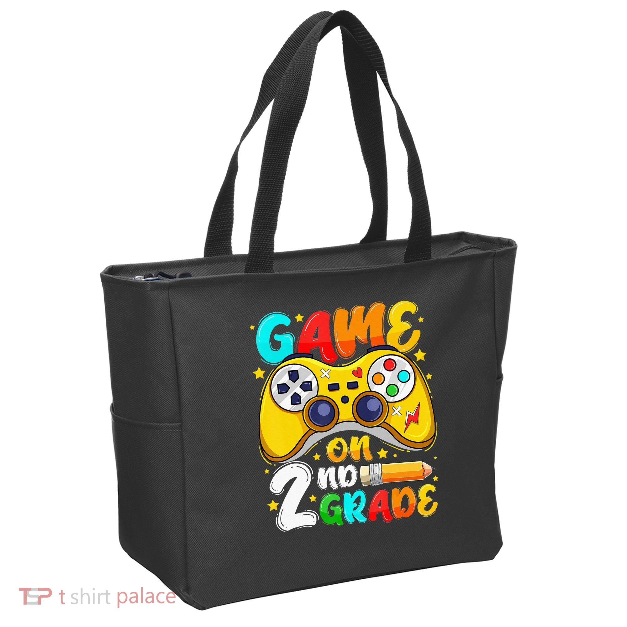2Nd Grade Level Unlocked Game On 2Nd Grade Back To School Tote Bag