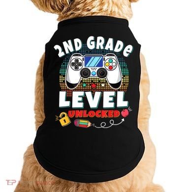 2nd Grade Level Unlocked Video Game Back To School Doggie Tank