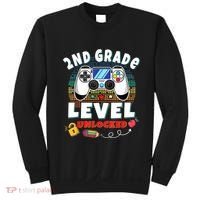 2nd Grade Level Unlocked Video Game Back To School Sweatshirt thumb 0