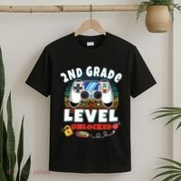 2nd Grade Level Unlocked Video Game Back To School T-Shirt thumb 2