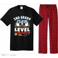 2nd Grade Level Unlocked Video Game Back To School Pajama Set thumb 0