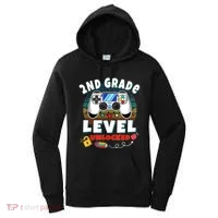 2nd Grade Level Unlocked Video Game Back To School Women's Hoodie thumb 0