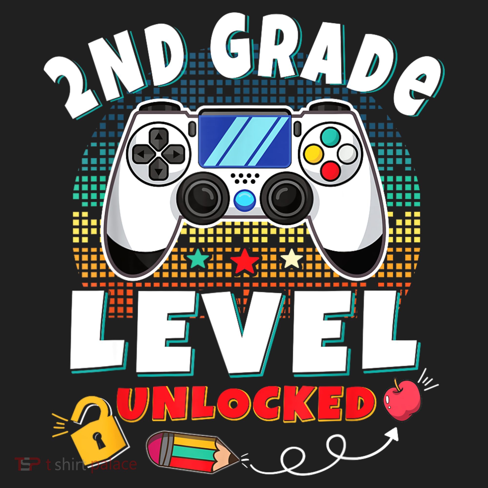 2nd Grade Level Unlocked Video Game Back To School Tumbler