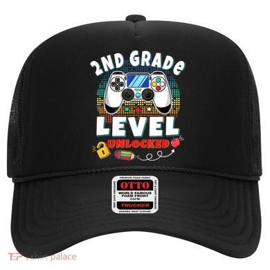 2nd Grade Level Unlocked Video Game Back To School Hat