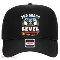 2nd Grade Level Unlocked Video Game Back To School Hat thumb 0