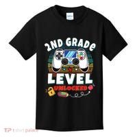 2nd Grade Level Unlocked Video Game Back To School Kids T-Shirt thumb 0