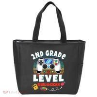 2nd Grade Level Unlocked Video Game Back To School Tote Bag thumb 0