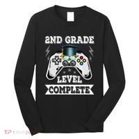 2nd Grade Level Complete Last Day Of School Graduation Long Sleeve Shirt thumb 0