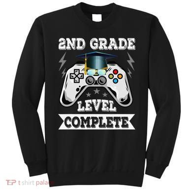 2nd Grade Level Complete Last Day Of School Graduation Sweatshirt