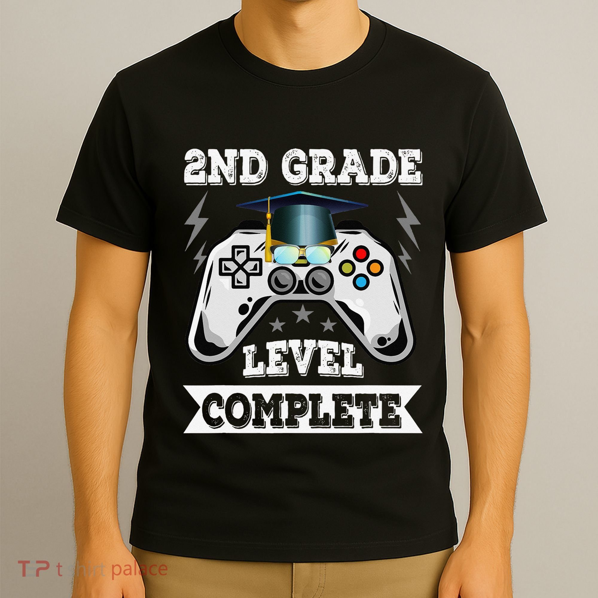 2nd Grade Level Complete Last Day Of School Graduation T-Shirt
